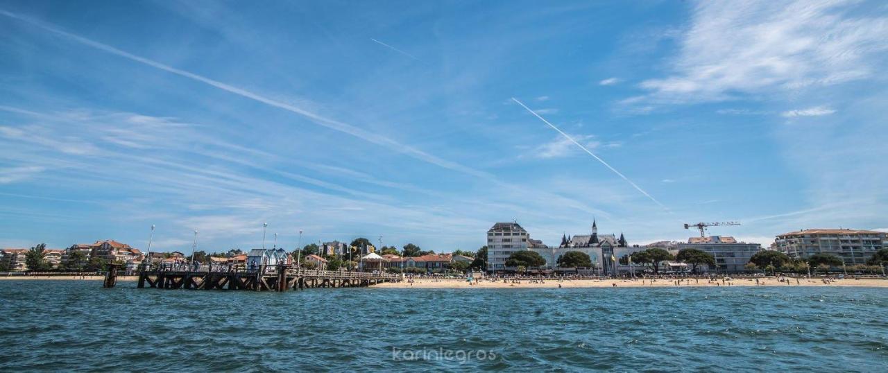 Superbe Studio En 1Ere Ligne En Plein Coeur D'Arcachon Exterior photo
